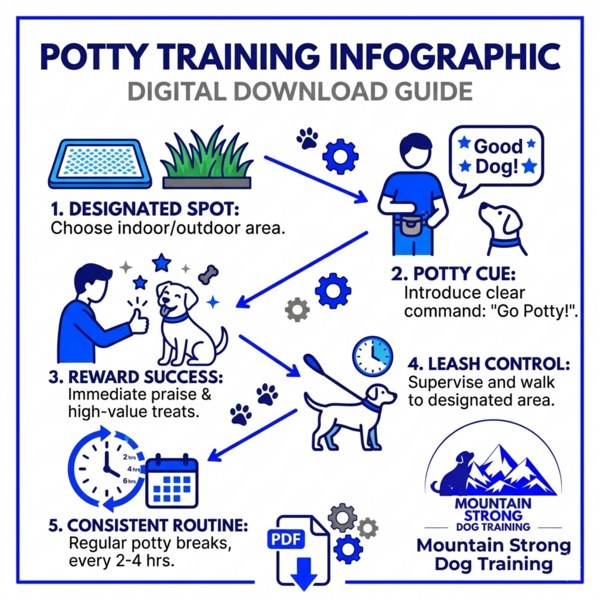 Potty Training Infographic cover